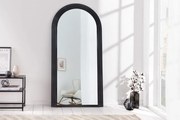 Nástenné zrkadlo Art Deco 160cm čierne
