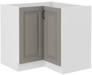 Skrinka Do Kuchyne Stilo Claygrey/Biely 90x90 Nd 2f Bb