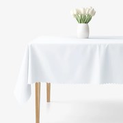 Goldea hranatý teflónový obrus - biely 120 x 180 cm