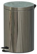 Nášľapný odpadkový kôš, 20 l, nerez
