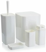 Sada kúpeľňových doplnkov Sierra, biela