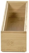 Organizér Compactor Bamboo Box, 30 x 7,5 x 6,35 cm, prírodné drevo