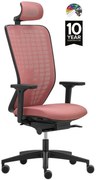 RIM Ergonomická kancelárska stolička SPACE SP 1501 čalúnenie SILVERTEX koženka
