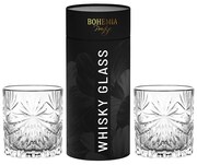 BOHEMIA PRESTIGE FIORE POHÁR NA WHISKY V TUBE 320ML SADA 2KS