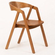 Stima stolička GURU buk s masívnym sedákom Vyberte odtieň ->: Dub morenie