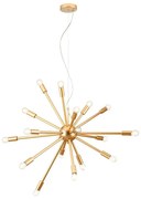 Redo 01-2935 - Luster na lankách STELLAR 18×E14/25W/230V zlatý