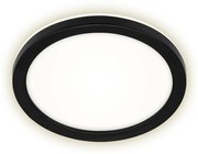 Briloner 3008-015 - LED Stropné svietidlo LED/8W/230V pr. 21 cm čierna IP44