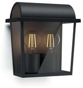 Philips 17235/30/PN - Vonkajšie nástenné svietidlo HARVEST 2xE27/42W/230V IP44