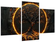 Obraz – Strom života v láve II. (90x60 cm)