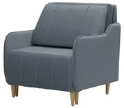 Kreslo GALA s funkciou spania Sivá