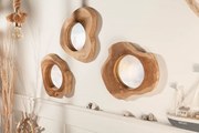 Zrkadlo Reflect 31 cm teak