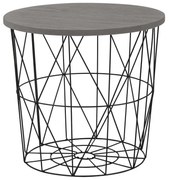 Konferenčný stolík Mariffa II, sivá / čierna