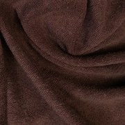 FROTÉ prestieradlo 120x60 cm - TMAVO HNEDÉ