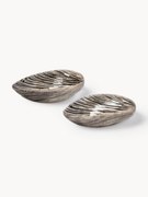 Ručne maľovaná soľnička a korenička Mussel, 2 ks