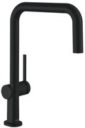 Hansgrohe M54, drezová batéria Talis U 220, s uzatváracím ventilom na spotrebič, čierna matná, HAN-72807670