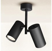 Brilagi - Bodové svietidlo SELE VERTICAL 2xGU10/30W/230V čierna