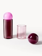 Sklenené dózy Tarli, 2 ks