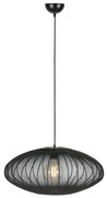 Markslöjd 108793 - Luster na lanku FORENCE 1xE27/40W/230V pr. 60 cm čierna