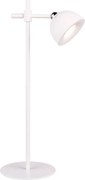 Stmievateľná biela LED stolová lampa s klipom (výška 41 cm) Maxima – Trio
