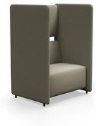 Kreslo CLEAR SOUND, 1,5-miestne, látka Focus Melange, béžová