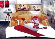 Obliečky Vianočný vzor A/1 Bavlna 7-dielna súprava