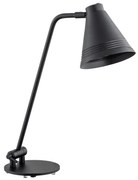Argon 8002 - Stolná lampa AVALONE 1xE27/15W/230V čierna
