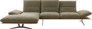 XXXLutz ROHOVÁ SEDAČKA, drevo, textil, zelená Dieter Knoll - Sedačky - 001171005210