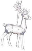 Vianočné ozdoby v súprave 3 ks Deer – Dakls