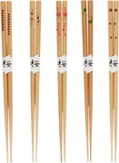 Drevené paličky v súprave 5 ks v prírodnej farbe Delicate – Rex London