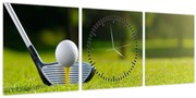 Obraz - Golf (s hodinami) (90x30 cm)