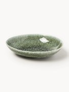 Ručne vyrobené hlboké taniere v organickom tvare Macey, 4 ks