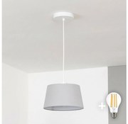 Brilagi - LED luster na lanku CERIA 1xE27/40W/230V, priemer 25 cm, sivý