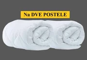 Paplóny ANTIALERGICKÉ deluxe biely 2ks 140x200 cm