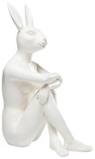 Gangster Rabbit dekorácia biela
