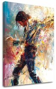 Obraz Michael Jackson - Tanečná energia | 100% originál domaľovaný akrylom