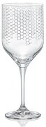 Crystalex Poháre na víno Honeycomb 400 ml, 6 ks