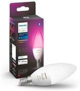 Philips Hue White and color ambiance 8719514356610 LED žiarovka E14 4W/470lm B39 sviečka 2000-6500K+RGB bluetooth