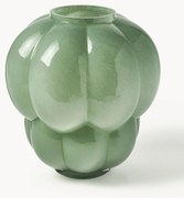 Ručne fúkaná sklenená váza Uva, V 35 cm