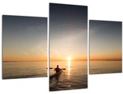 Obraz - kajak na mori (90x60 cm)