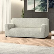 Bielastické poťahy COSTINA smotanová trojkreslo (š. 170 - 220 cm)