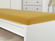 Plachta Jersey ALVORA 180x200 cm horčicová