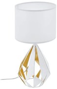 Eglo 43078 - Stolná lampa CARLTON 1xE27/60W/230V