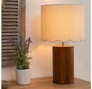 Atmosphera - Stolná lampa VANIA 1xE27/40W/230V borovica