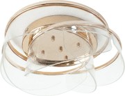 Toolight Toolight, LED stropné svietidlo 57W, 4000lm, 4000K, G139-C, zlatá, OSW-02623