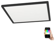 Eglo 900094 - LED RGBW Stmievateľné stropné svietidlo ROVITO-Z LED/16,5W/230V čierna EG900094