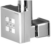 Sapho Sapho, KTX vykurovacia tyč s termostatom s krytom pre kábel, 800 W, chróm, KTX-CW-800