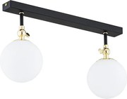 Argon 846 - Kúpeľňové prisadené svietidlo LATINA 2xE14/40W/230V IP44