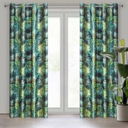 ZATEMŇOVACÍ ZÁVES NA KRÚŽKOCH DAVOS 140X250 VZOROVANÁ