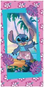 Bavlnená plážová osuška Lilo &amp; Stitch – motív Jednoducho Havaj! - 100% bavlna - 70 x 140 cm