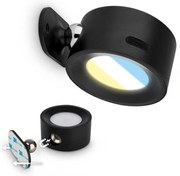 Briloner 3896015 - zatemnjujoča polnilna stenska LED-svetilka LED/1,6W/5V 1500 mAh črna